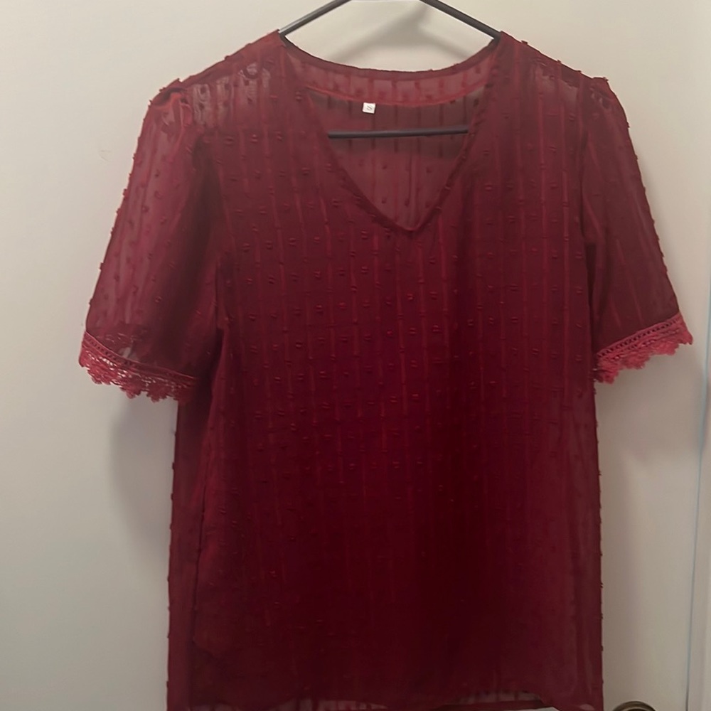 🌻Sheer blouse